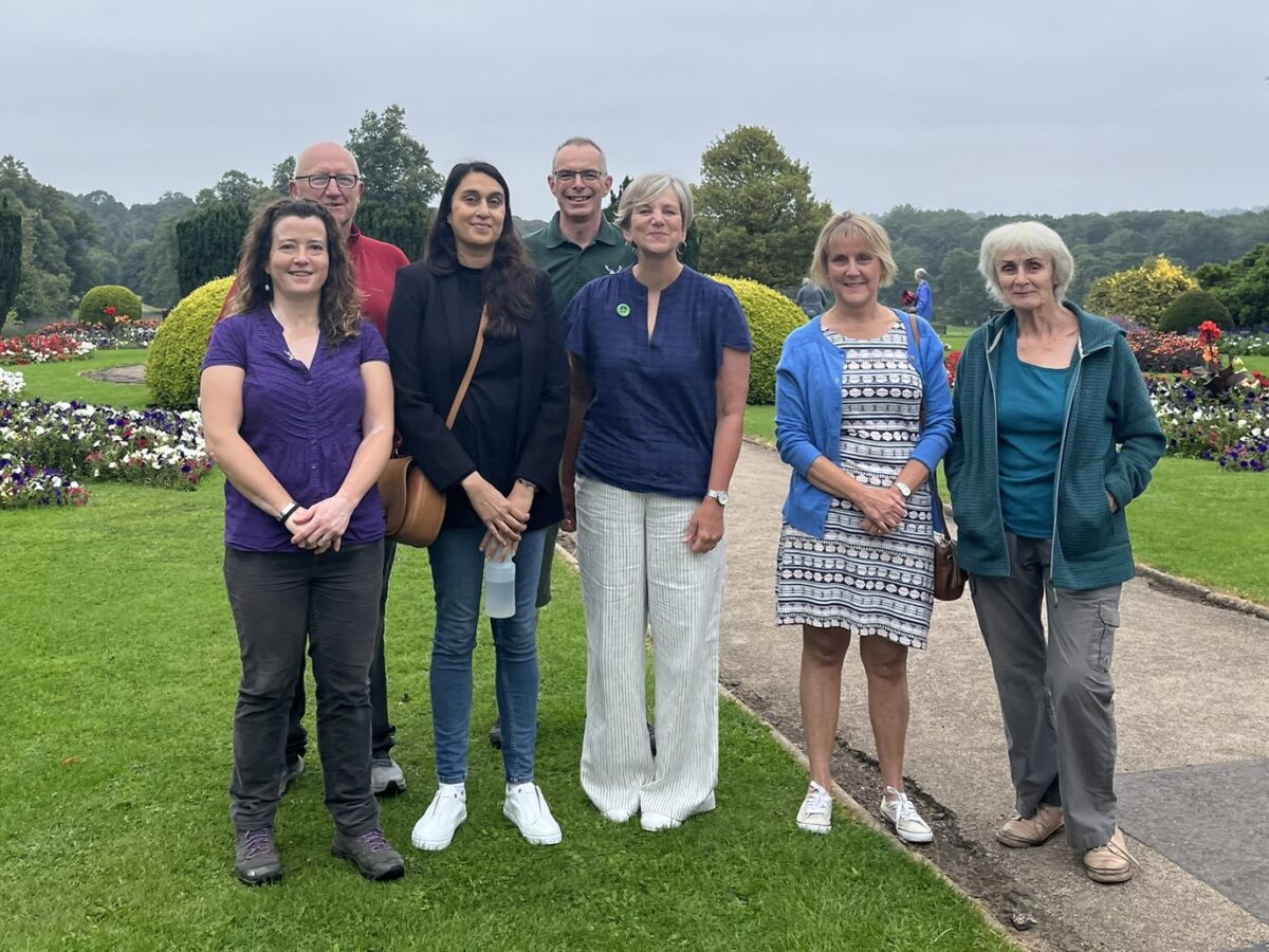 Lilian Greenwood MP Visits Wollaton Park