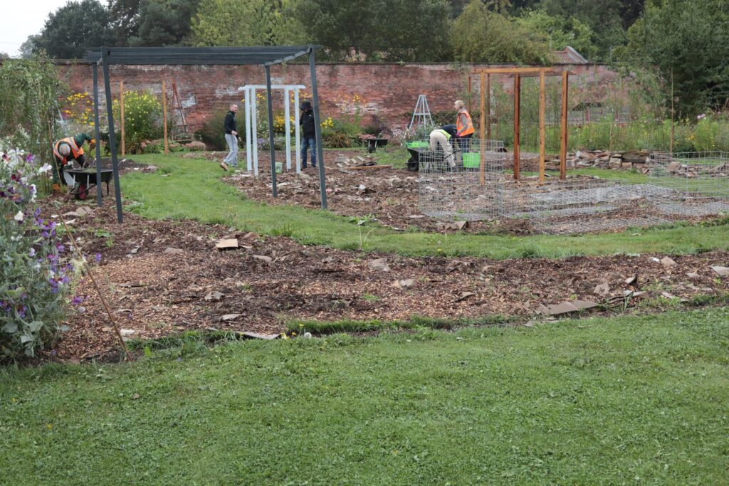 sensory garden work
