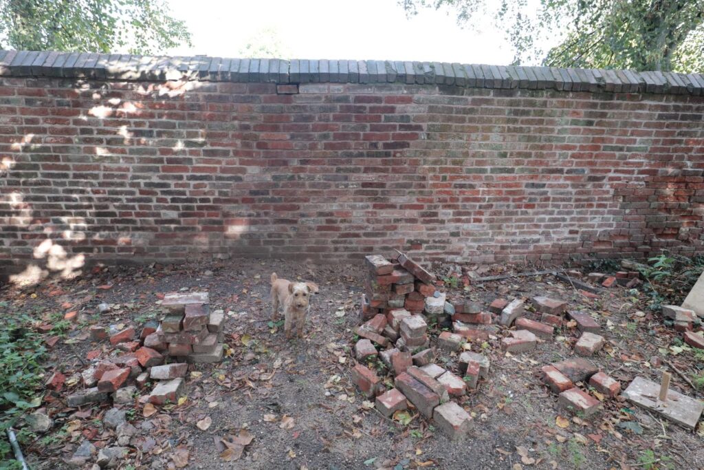 outer wall repaired