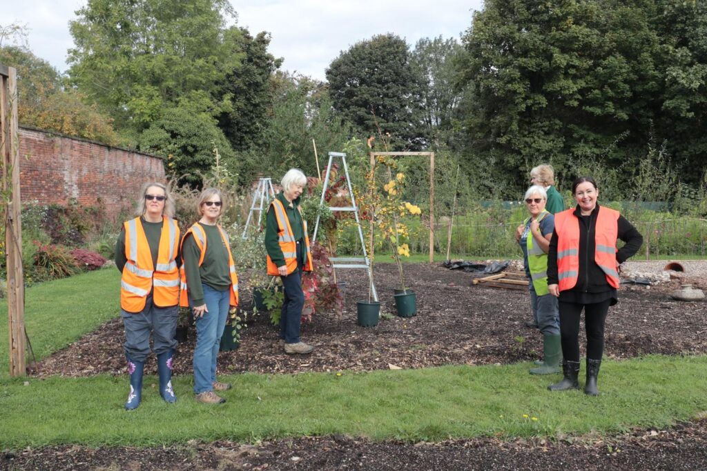new trees for sensory garden