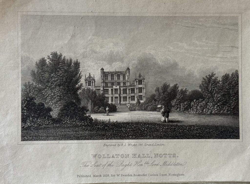 Front of hall 1828