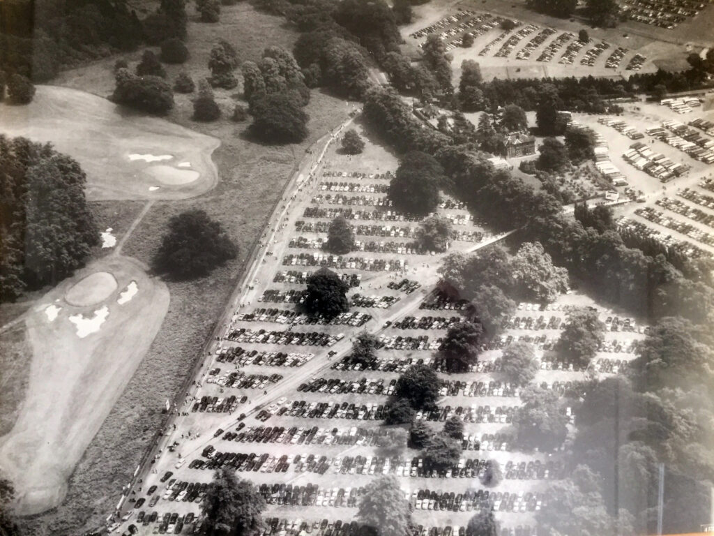 Royal Show aerial view - Car Park