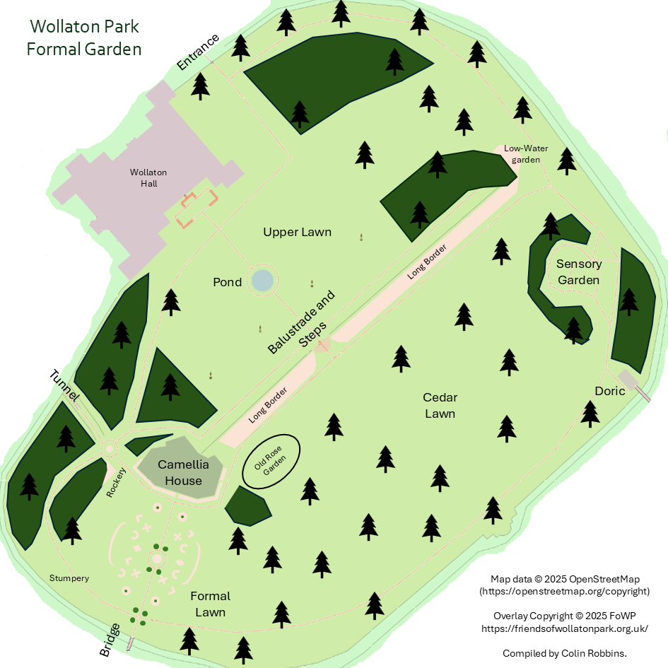 Formal Garden Map