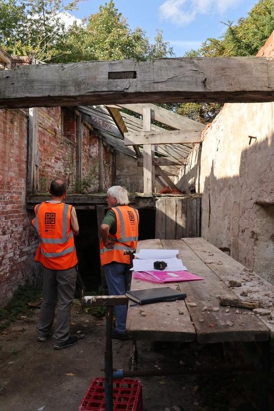 checking the bothies